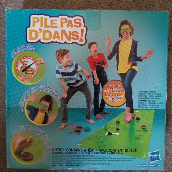 Hasbro Gaming Don't Step In It Game - Picture 2 of 3